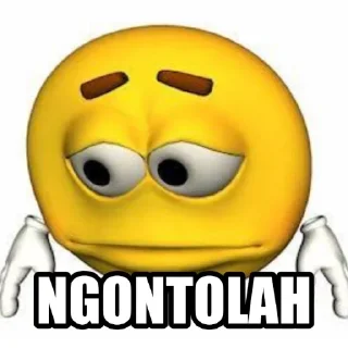 😡-Kepala kuning, Telegram Sticker