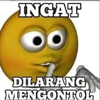 🤫-Kepala kuning, Telegram Sticker
