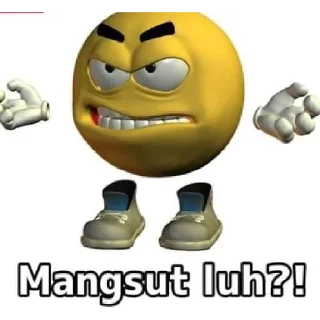 😡-Kepala kuning, Telegram Sticker