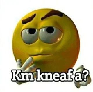 🤨-Kepala kuning, Telegram Sticker