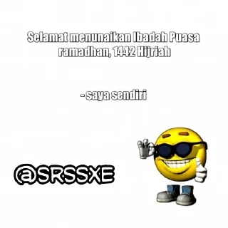 😎-Kepala kuning, Telegram Sticker
