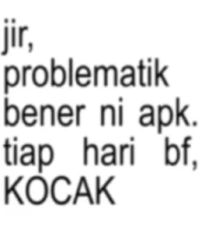 🤓-@mxiumin | JANGAN DI REPACK KOCAK, Telegram Sticker