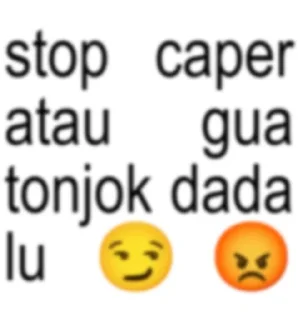 😡-@mxiumin | JANGAN DI REPACK KOCAK, Telegram Sticker