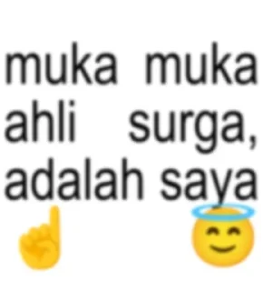 😇-@mxiumin | JANGAN DI REPACK KOCAK, Telegram Sticker