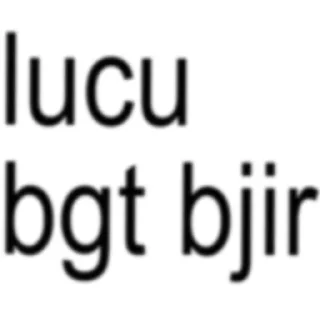 👍-@mxiumin | JANGAN DI REPACK KOCAK, Telegram Sticker
