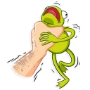 😡-Kermit the Frog, Telegram Sticker