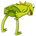 😞-Kermit the Frog, Telegram Sticker