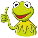 👍-Kermit the Frog, Telegram Sticker