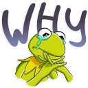 😢-Kermit the Frog, Telegram Sticker