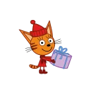 🎁-Kid-e-cats Winter, Telegram Sticker