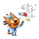 🎉-Kid-e-cats Winter, Telegram Sticker