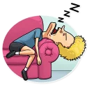 😴-Beavis and Butt-head, Telegram Sticker