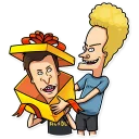 🎁-Beavis and Butt-head, Telegram Sticker
