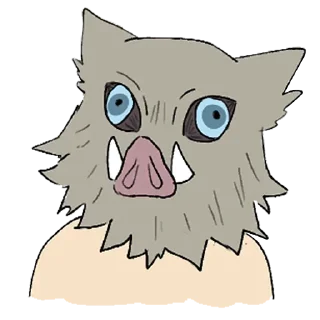 🐗-Kimetsu No Yaiba, Telegram Sticker