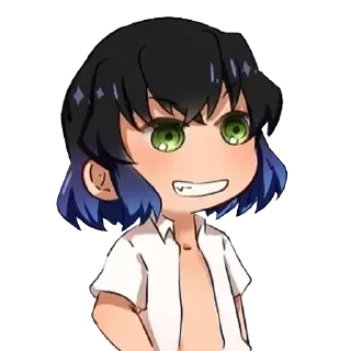 😏-Kimetsu No Yaiba, Telegram Sticker