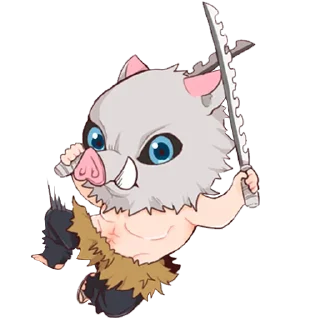 🐗-Kimetsu No Yaiba, Telegram Sticker