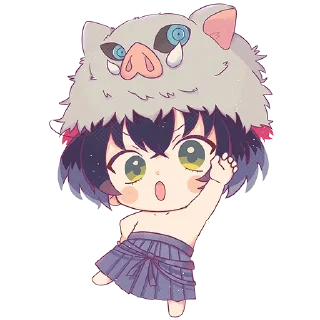 🐗-Kimetsu No Yaiba, Telegram Sticker