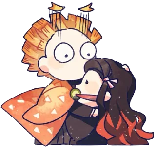 ❤️-Kimetsu No Yaiba, Telegram Sticker
