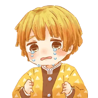 😭-Kimetsu No Yaiba, Telegram Sticker