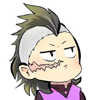 😕-Kimetsu No Yaiba, Telegram Sticker