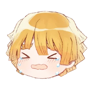 😭-Kimetsu No Yaiba, Telegram Sticker