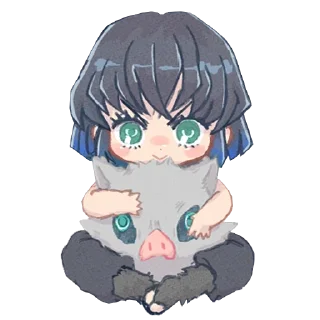 🐗-Kimetsu No Yaiba, Telegram Sticker