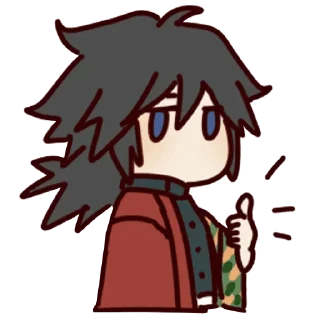 👍-Kimetsu No Yaiba, Telegram Sticker
