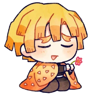 😌-Kimetsu No Yaiba, Telegram Sticker