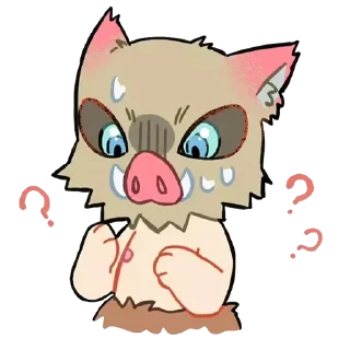 ❓-Kimetsu No Yaiba, Telegram Sticker