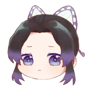 😕-Kimetsu No Yaiba, Telegram Sticker