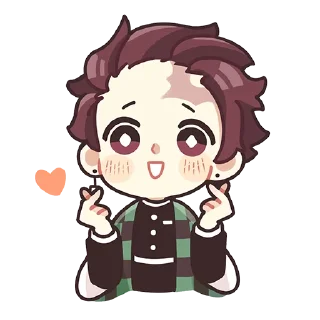 ❤️-Kimetsu No Yaiba, Telegram Sticker