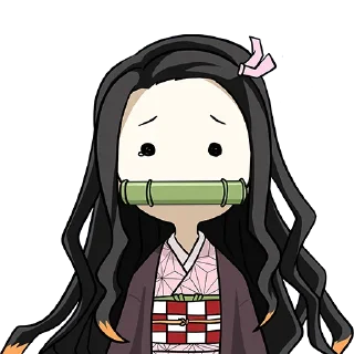 😟-Kimetsu No Yaiba, Telegram Sticker