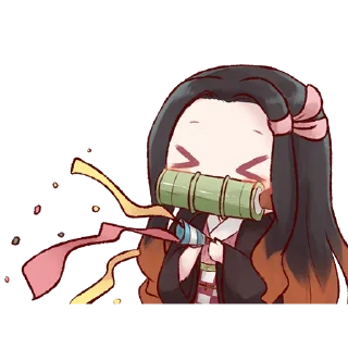 🥳-Kimetsu No Yaiba, Telegram Sticker