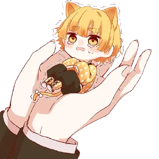 😭-Kimetsu No Yaiba, Telegram Sticker