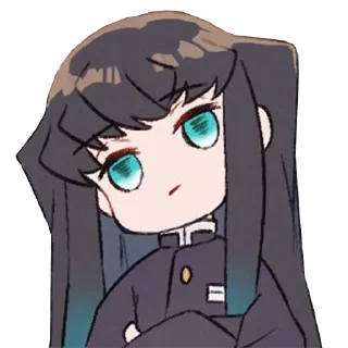 😕-Kimetsu No Yaiba, Telegram Sticker