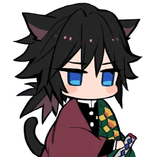 😶-Kimetsu No Yaiba, Telegram Sticker