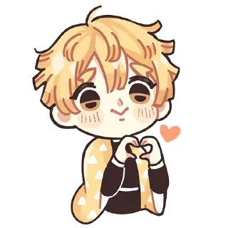 ❤️-Kimetsu No Yaiba, Telegram Sticker