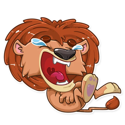 King Leo, telegram sticker