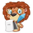 ✍-King Leo, Telegram Sticker