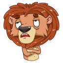 😒-King Leo, Telegram Sticker