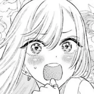 😱-marin @stickerspackanime, Telegram Sticker