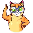 ☝-Meme Cats, Telegram Sticker