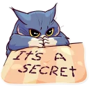 🤐-Meme Cats, Telegram Sticker