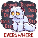 😥-Meme Cats, Telegram Sticker