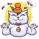 😌-Meme Cats, Telegram Sticker
