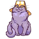 👑-Meme Cats, Telegram Sticker