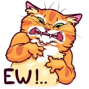 😖-Meme Cats, Telegram Sticker