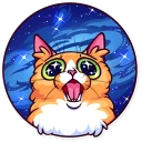 🌌-Meme Cats, Telegram Sticker