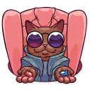😎-Meme Cats, Telegram Sticker