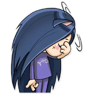🤦‍♂️-Kitty the Witch, Telegram Sticker